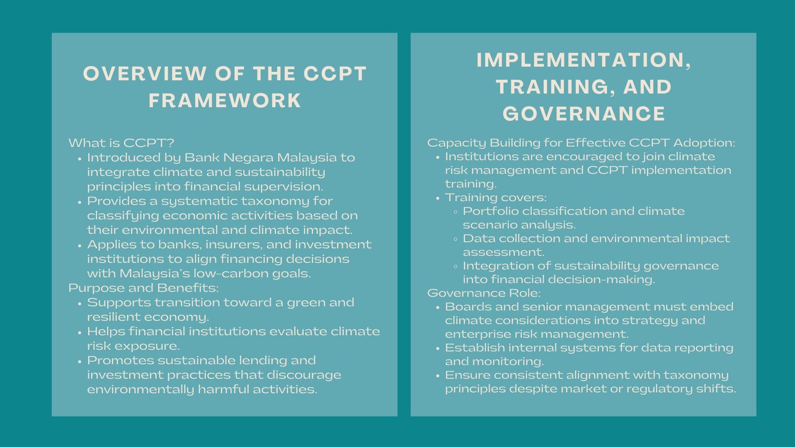 Professional CCPT Implementation Training for Banks