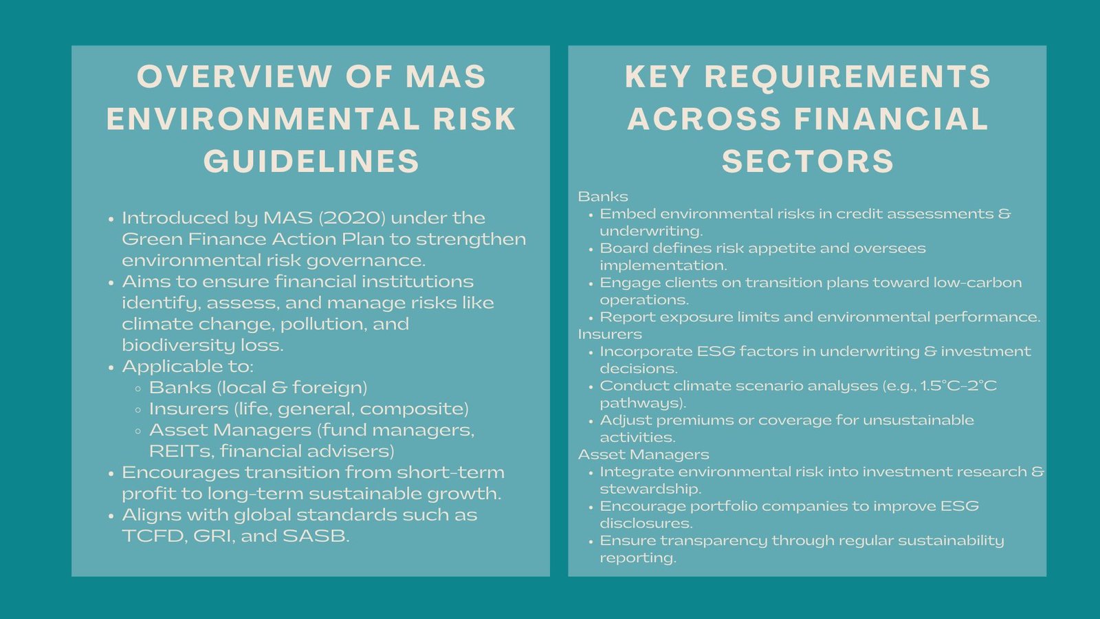 MAS Environmental Risk Management Guidelines