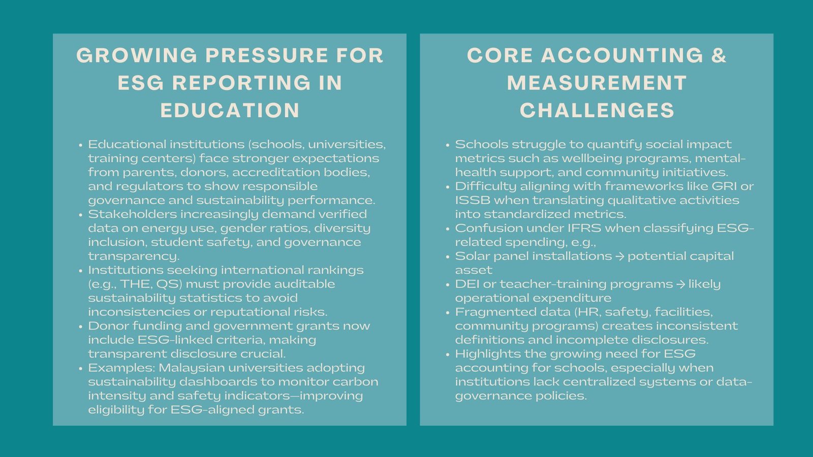 Professional ESG Education Reporting Course